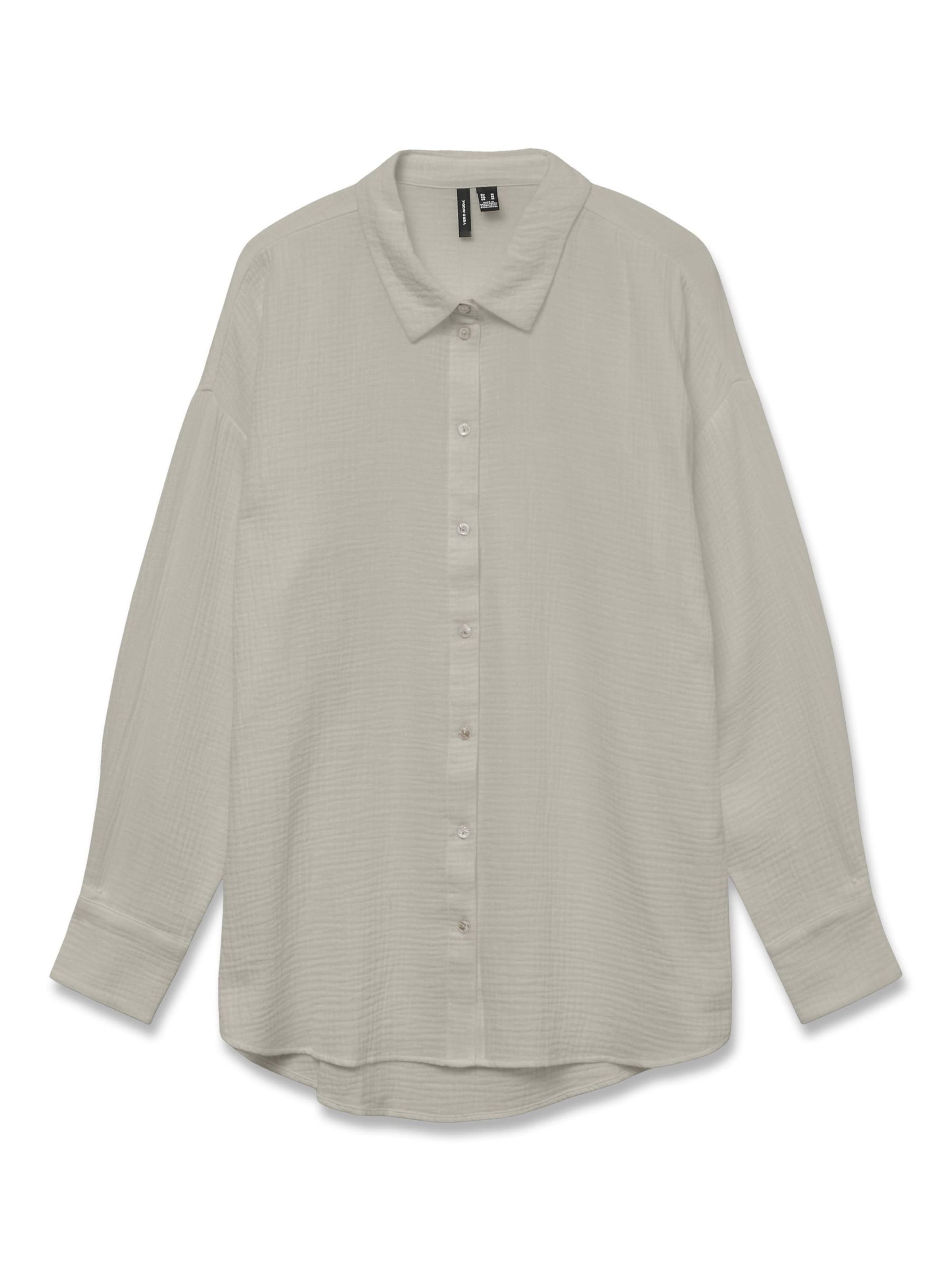 VERO MODA Bluse 'VMNatali' in Grau: Vorderseite