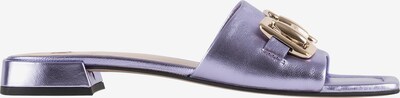 Högl Mules 'Florence' in Gold / Lilac, Item view
