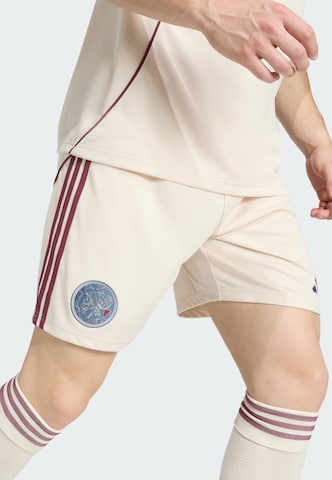 ADIDAS PERFORMANCE Regular Sports trousers 'Ajax 25/26' in Beige