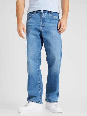 Loosefit Jean WRANGLER en bleu : devant