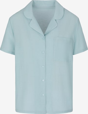 Hunkemöller Slaapshirt in Blauw: voorkant
