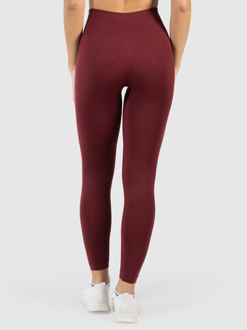 Coupe slim Leggings 'Layne' Smilodox en rouge