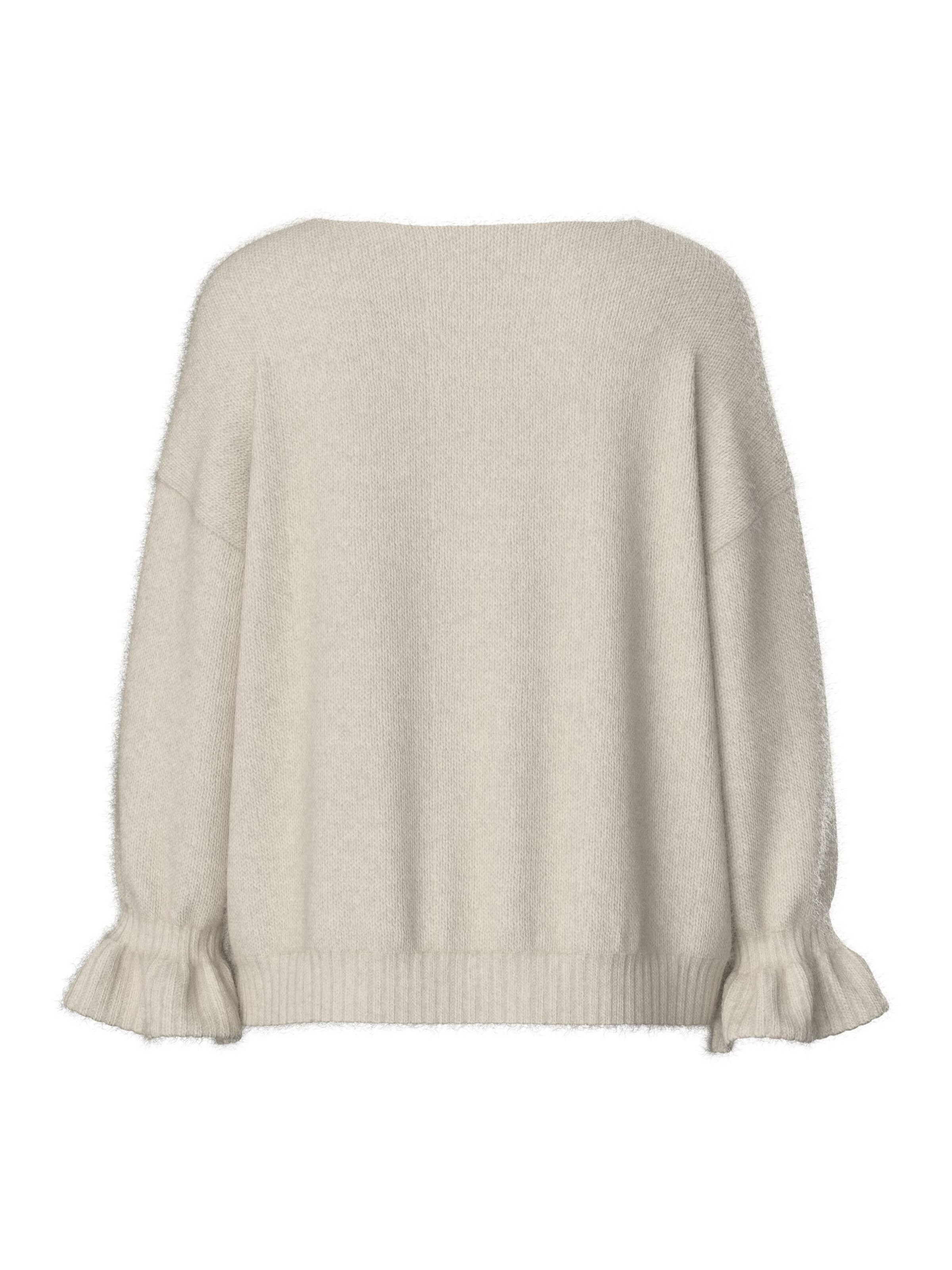 PIECES Cardigan 'PCJIMMA' i grå