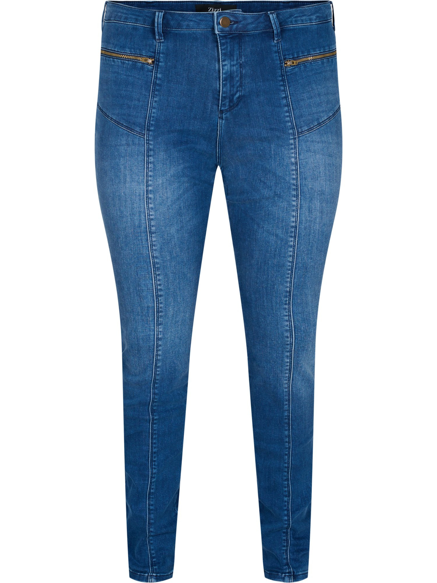 Taglie comode Abbigliamento Zizzi Jeans in Blu 