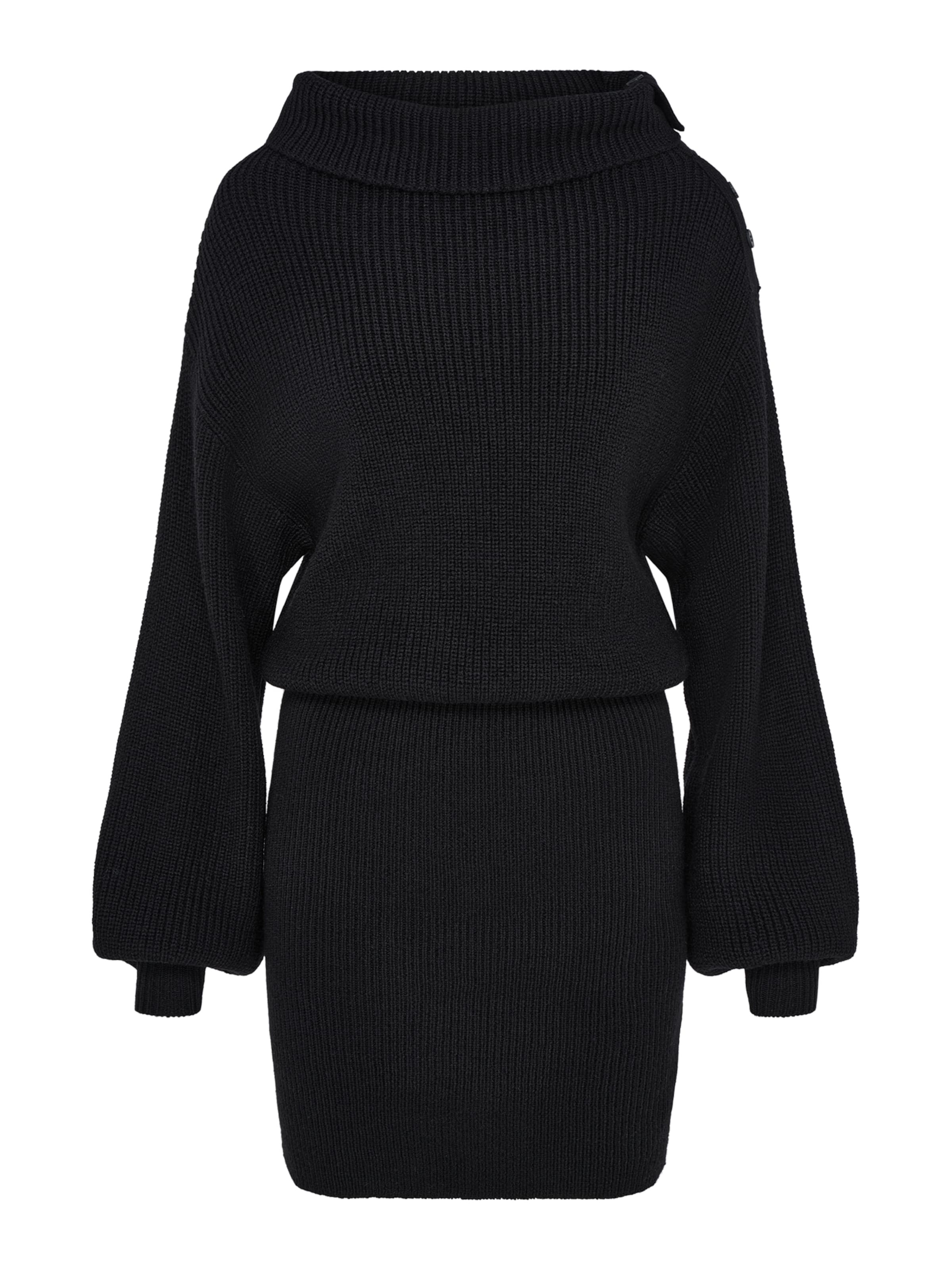 Abito in maglia 'Cara' di LeGer by Lena Gercke in nero: frontale