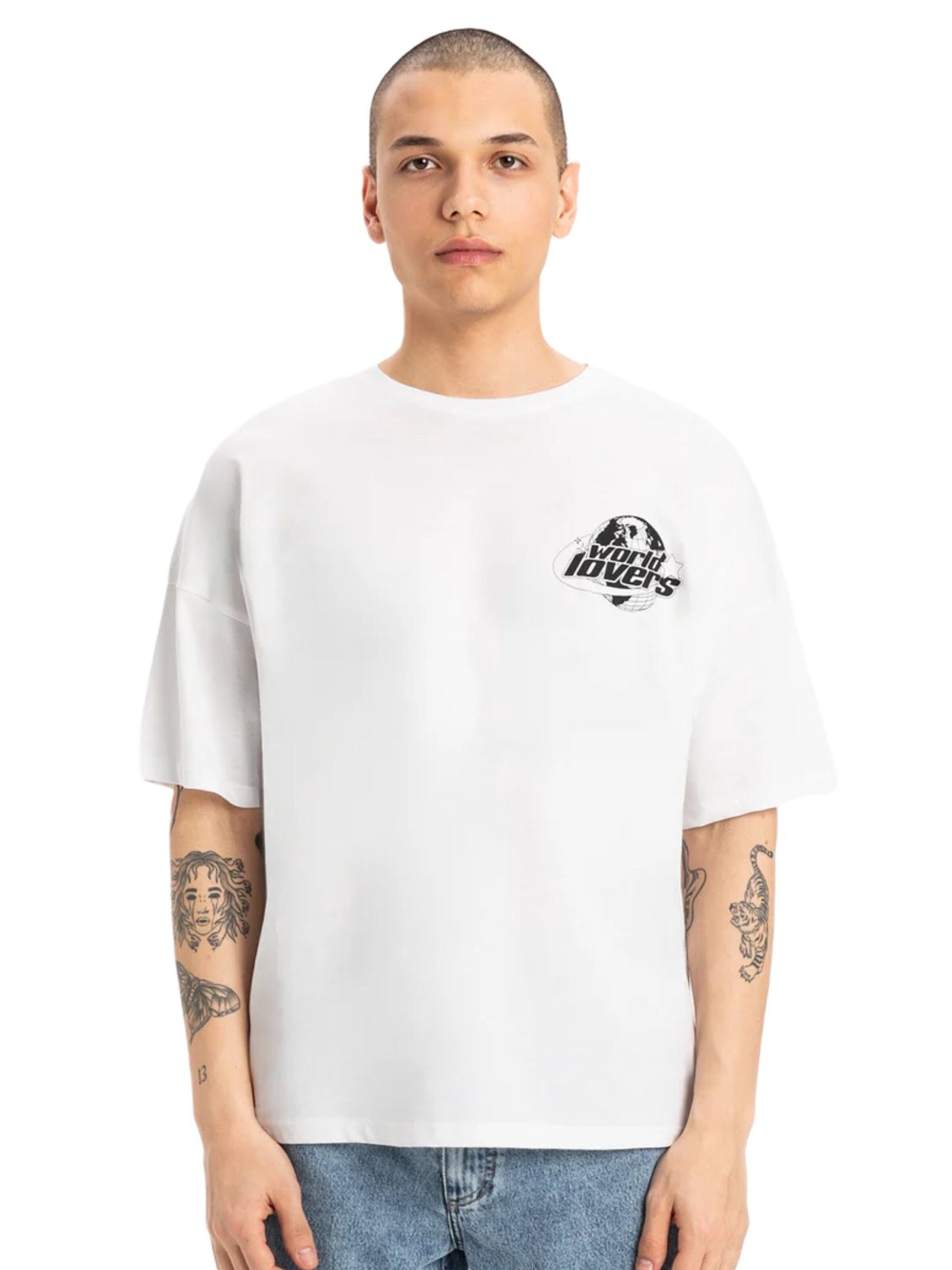UNIQVIBE Shirt in White