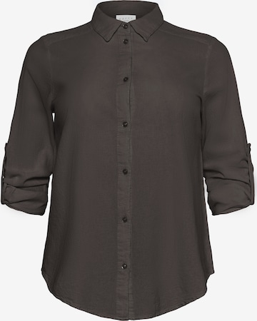 KAFFE CURVE Blouse 'Nana' in Grey: front