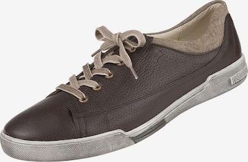 Natural Feet Lace-Up Shoes 'Dallas' in Brown: front