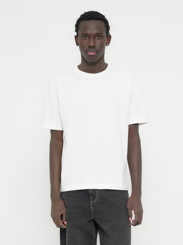 HOLLISTER Shirt in White: front