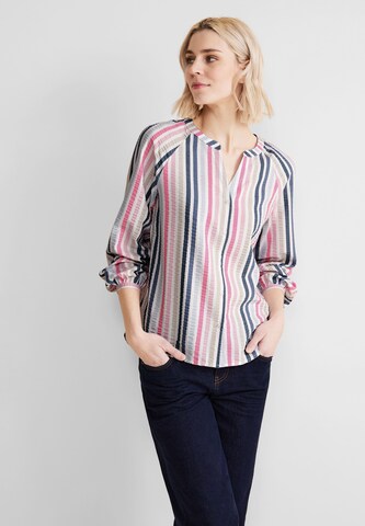 STREET ONE Blouse in Mixed colors: front