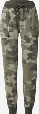 River Island Tapered Broek in Groen: voorkant