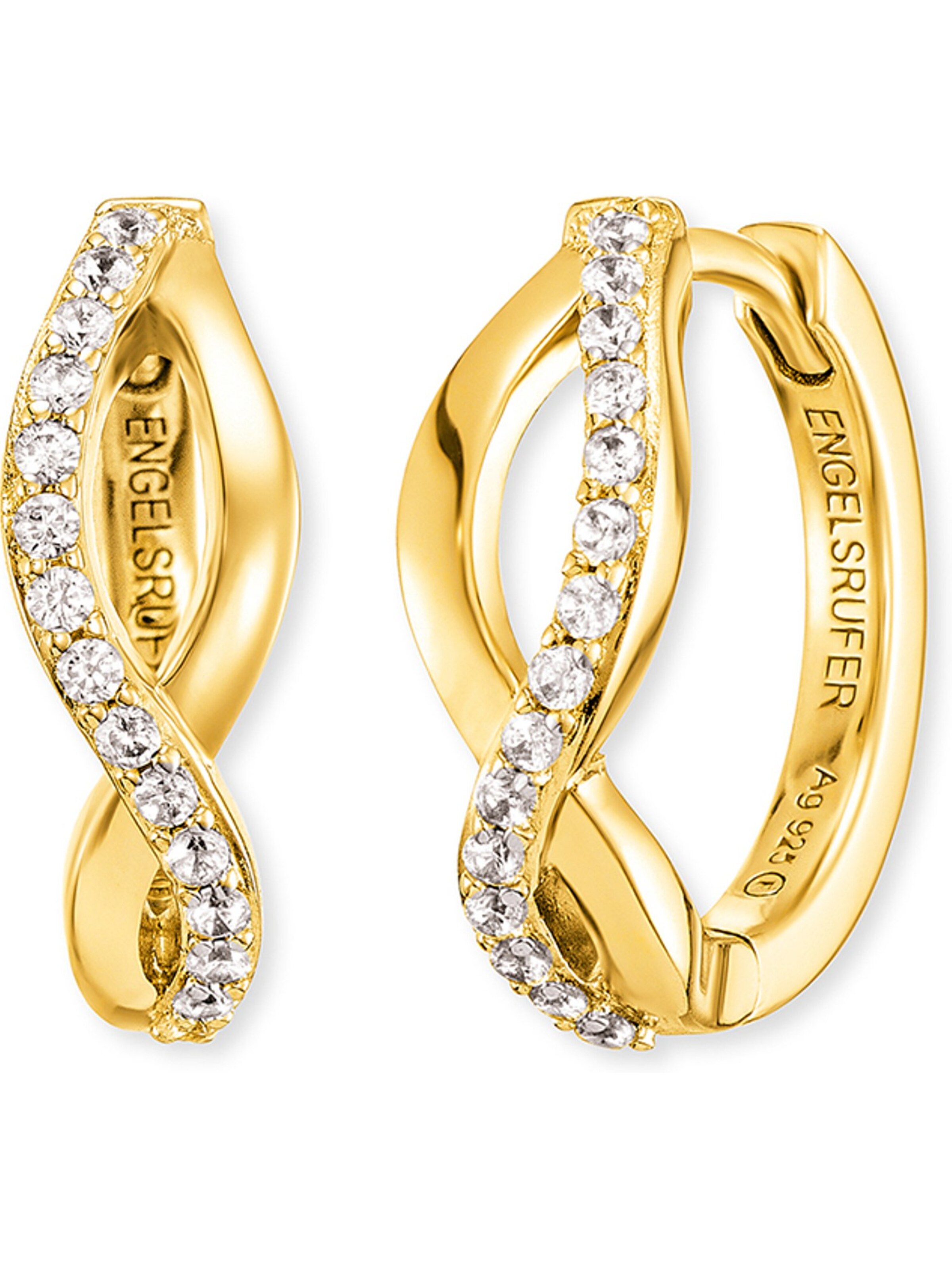 Engelsrufer Earrings in Yellow: front