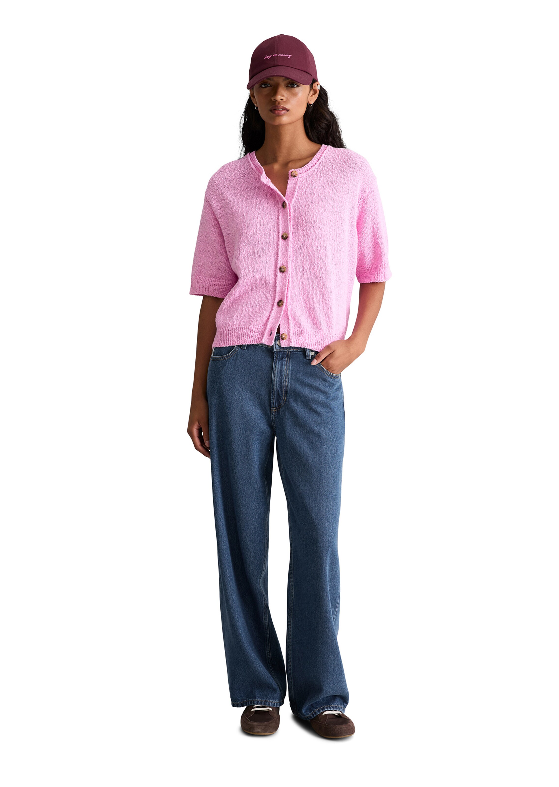 Cardigan Marc O'Polo DENIM en rose