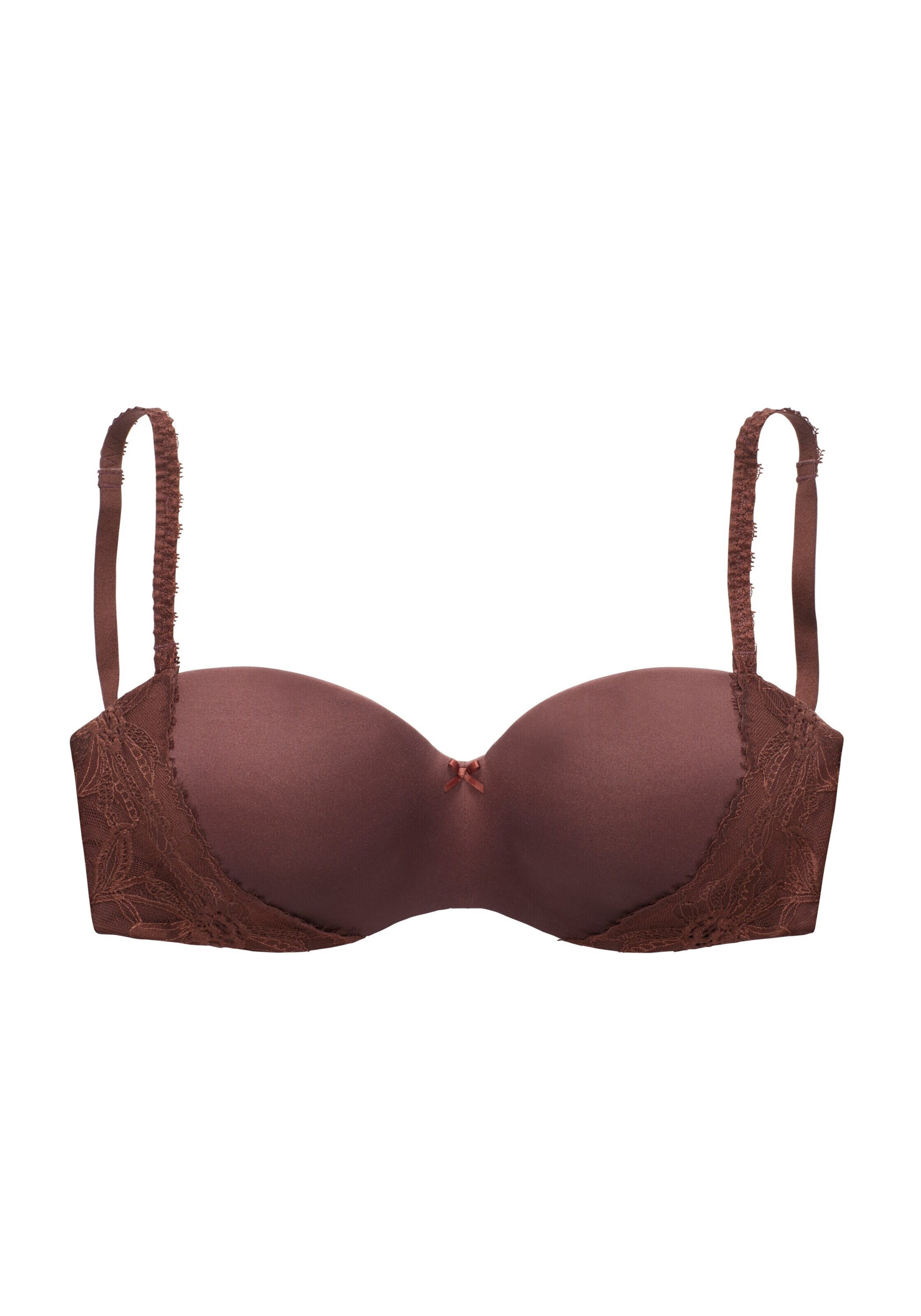 LASCANA Bra in Brown: front
