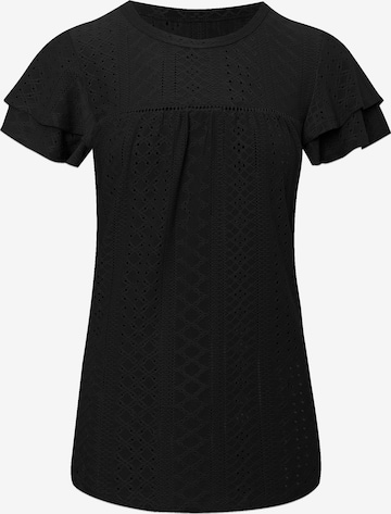 Imily Bela Тениска в черно: отпред