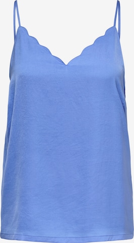 ONLY Carmakoma Топ 'CARDEBBIE' в синьо: отпред
