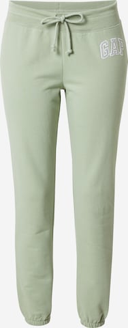 Pantalon GAP en vert : devant