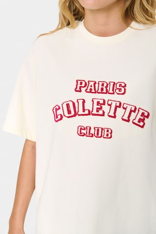 SAINT TROPEZ T-Shirt 'Maye' in Weiß