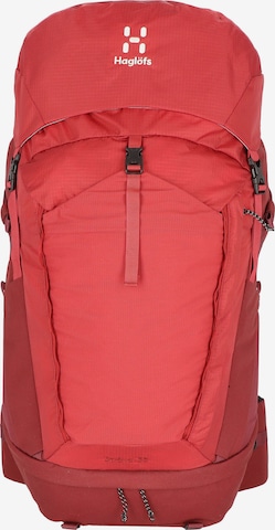 Haglöfs Sports Backpack in Red: front