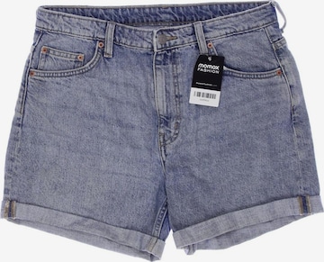 WEEKDAY Shorts in L in Blue: front