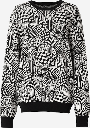 Iriedaily Pull-over 'Crazy Fresh' en noir / blanc, Vue avec produit