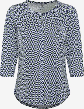 Olsen Shirt in Blauw: voorkant