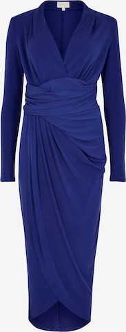 Robe Apricot en bleu : devant