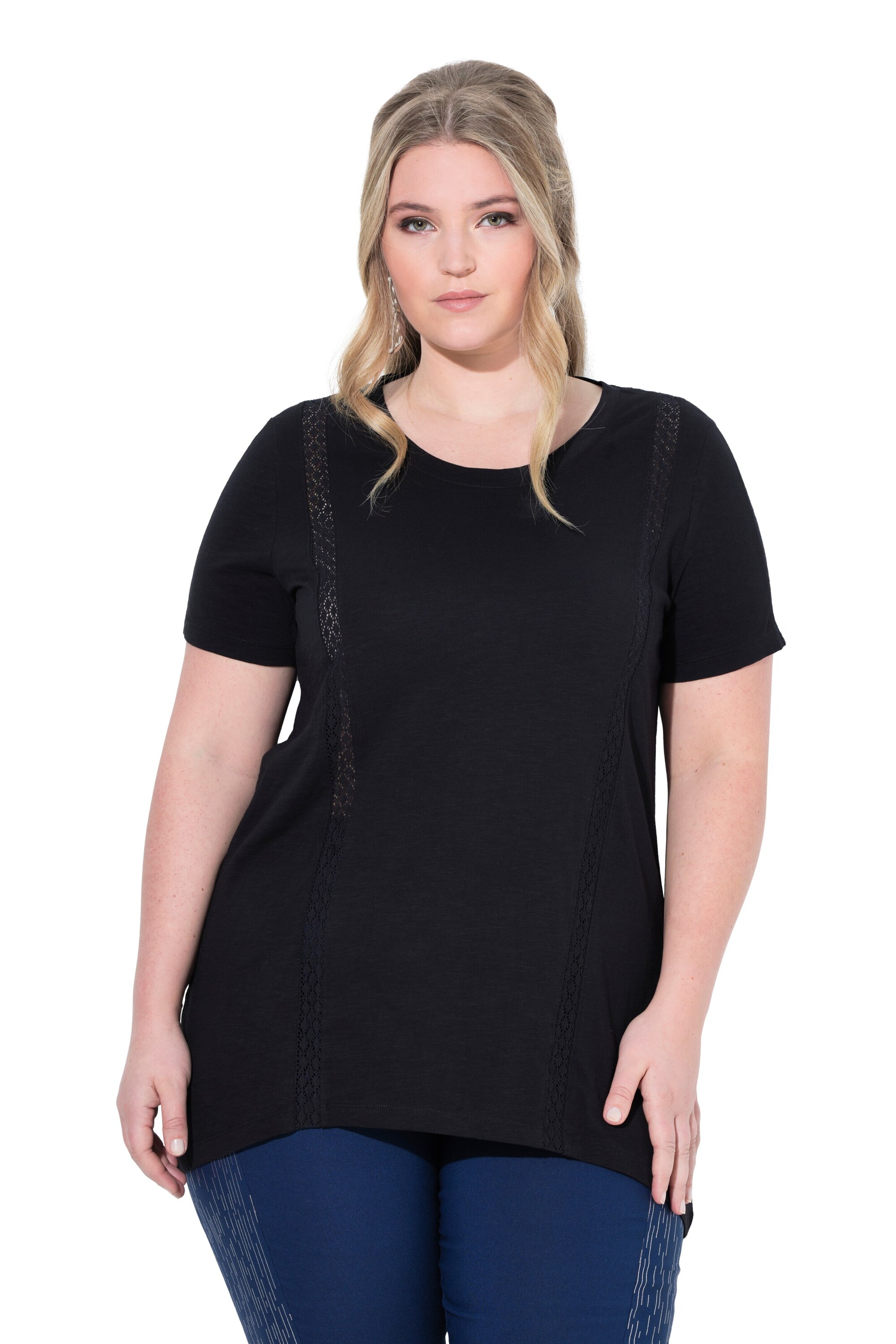 MIAMODA Shirt in Black: front