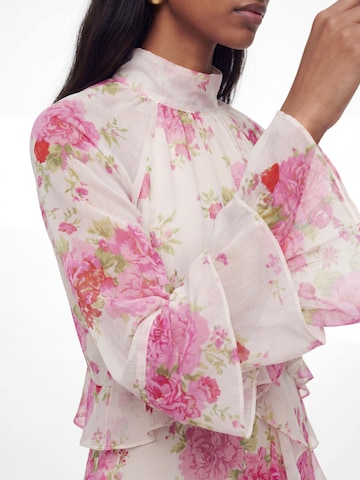 KAVAZI Платье 'Romantic chiffon dress' в Ярко-розовый