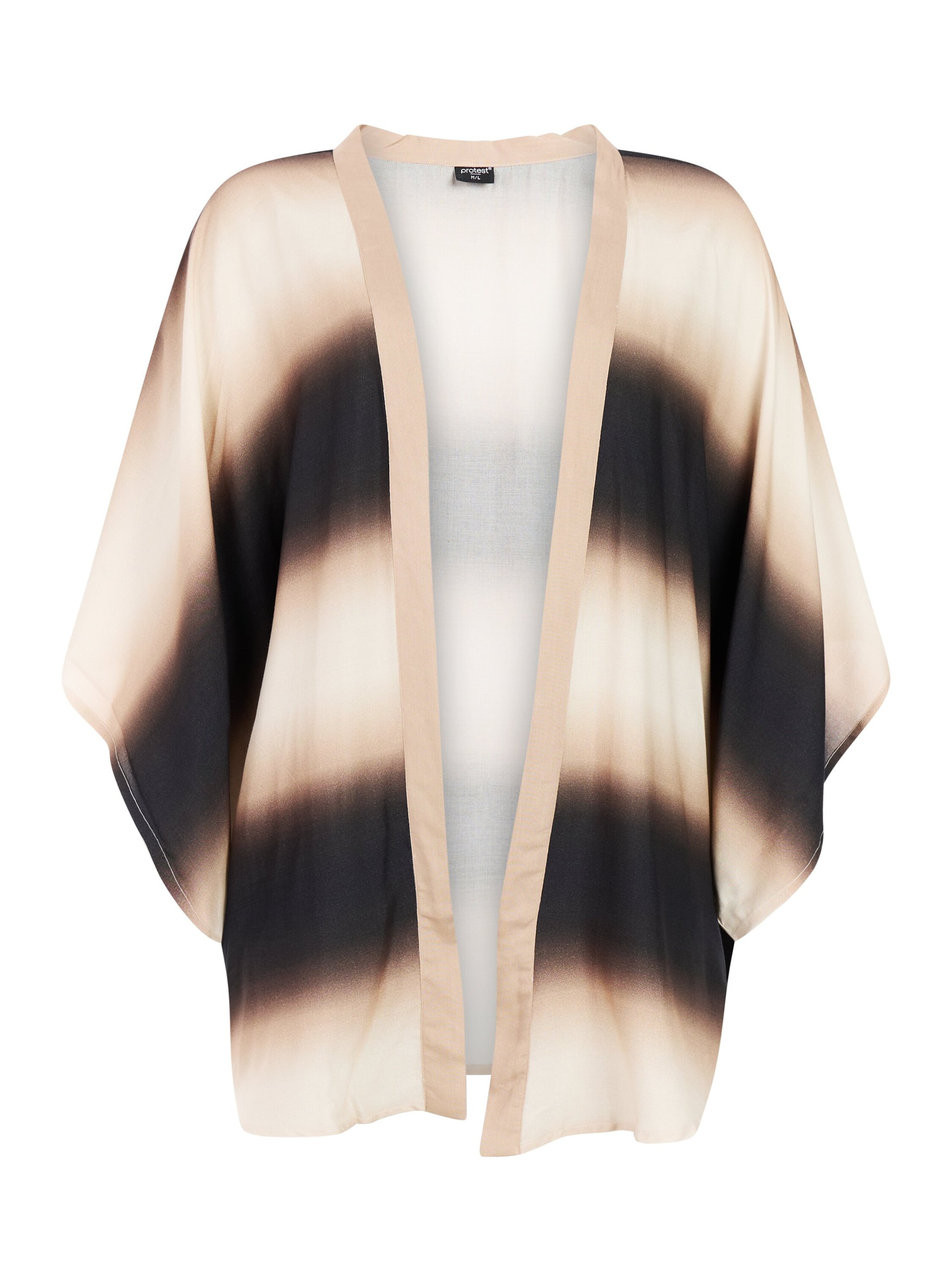 PROTEST Kimono 'PRTFade' in Bruin: voorkant