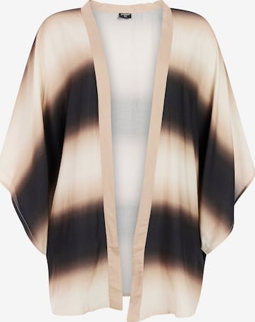PROTEST Kimono 'PRTFade' in Brown: front