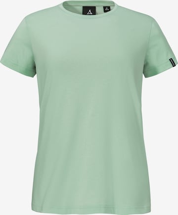 T-shirt fonctionnel Schöffel en vert : devant