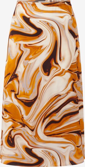 Rich & Royal Suknja u bež / boja pijeska / čokolada / narančasta, Pregled proizvoda