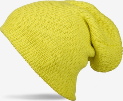 styleBREAKER Beanie 'Feinstrick Beanie Mütze doppelt gestrickt' in 56-61 in Yellow, Item view