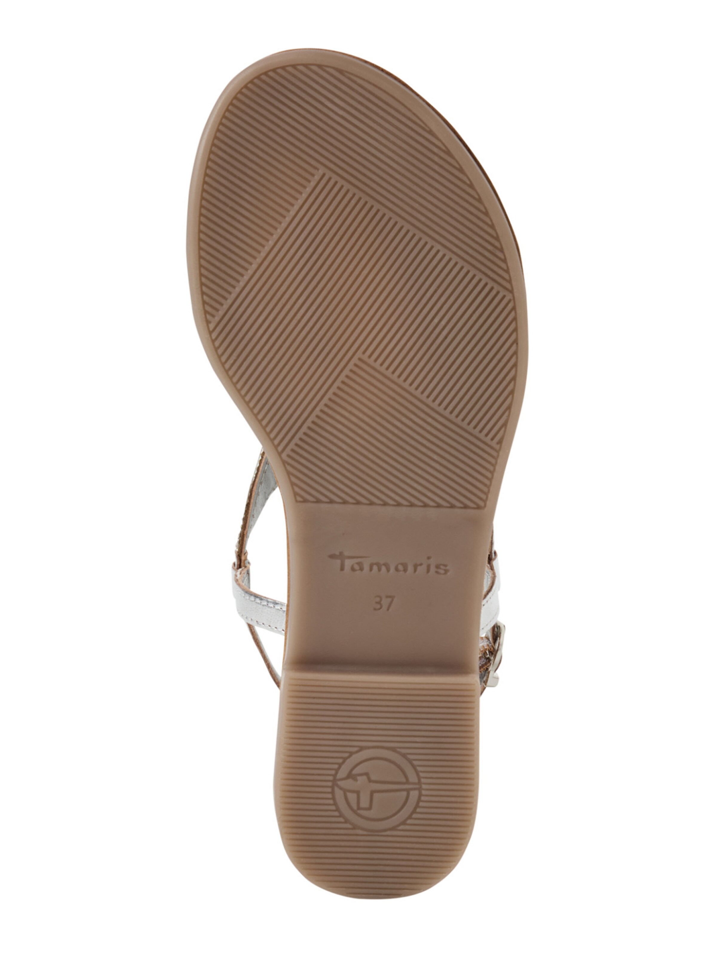 Tamaris Σαγιονάρες διχαλωτές σε ασημί