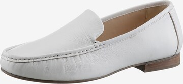 ARA Moccasins in White: front