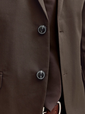 Jack & Jones Premium Slim fit Suit 'JPRFranco' in Brown