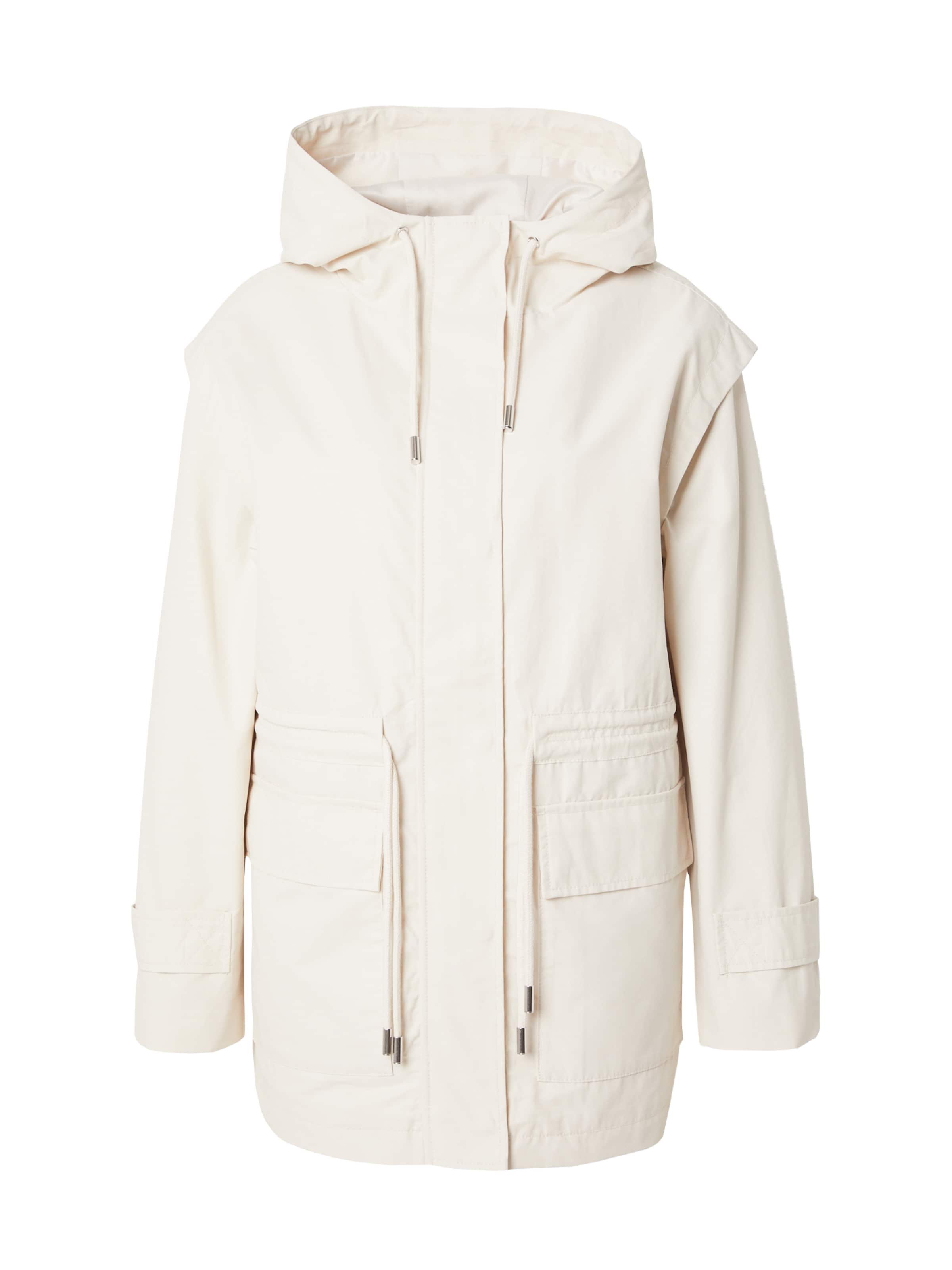 s.Oliver Tussenparka in Beige: voorkant