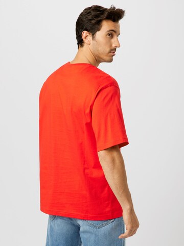 Regular fit Maglietta di Champion Authentic Athletic Apparel in rosso