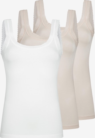 Mey Undershirt 'Modal Lace' in Beige: front