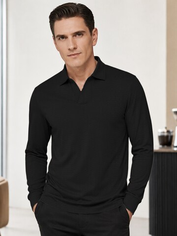 ALLTHEMEN Shirt 'Schwinge' in Black: front