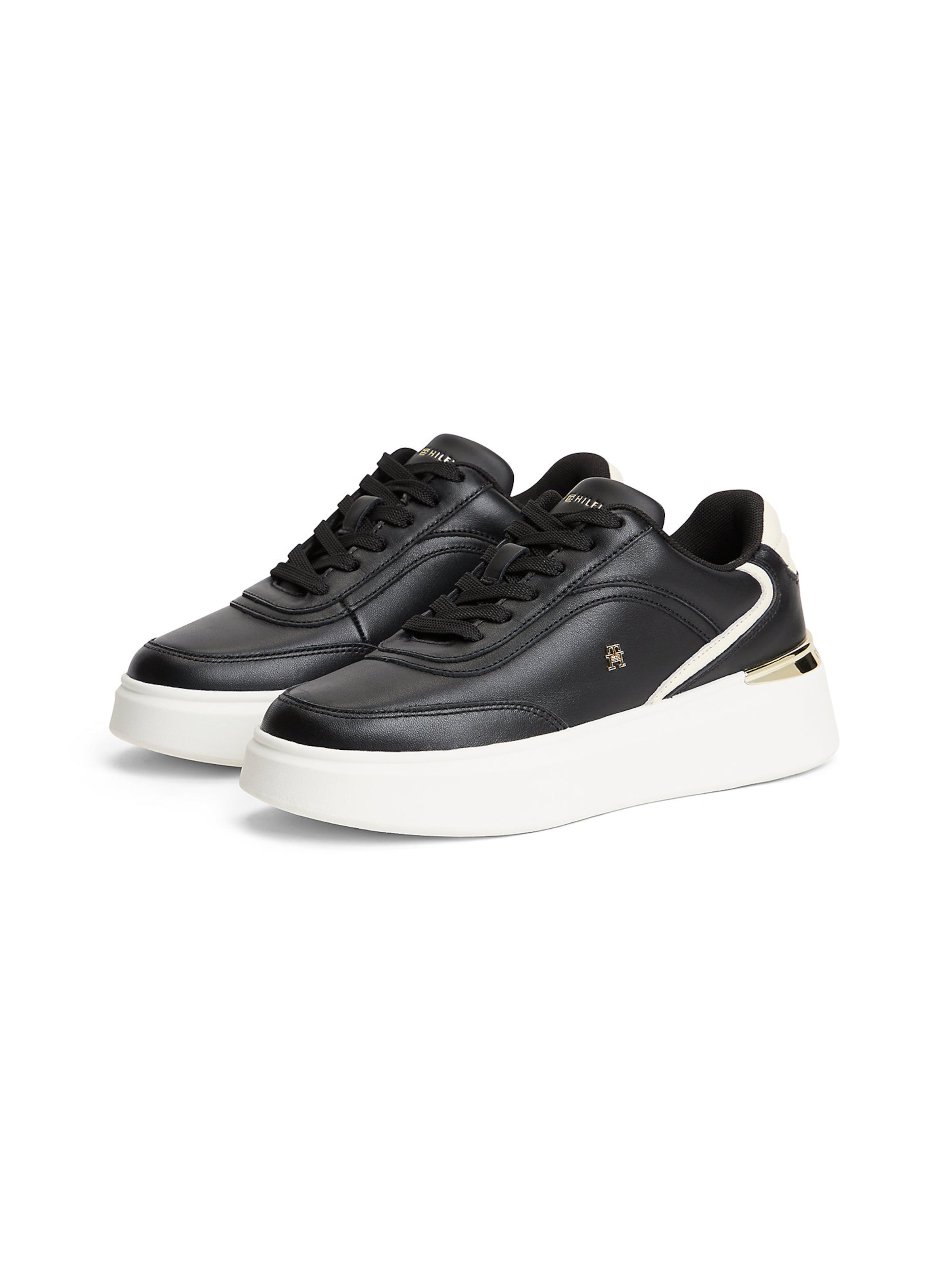 TOMMY HILFIGER Låg sneaker 'CHIC' i svart