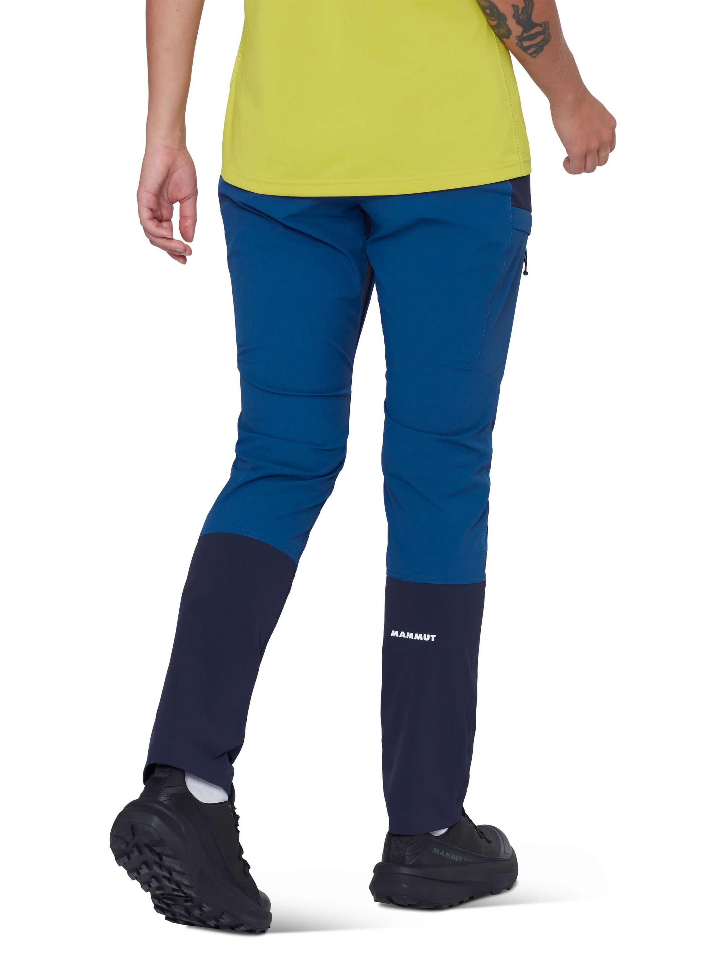 MAMMUT Slim fit Outdoor Pants in Blue