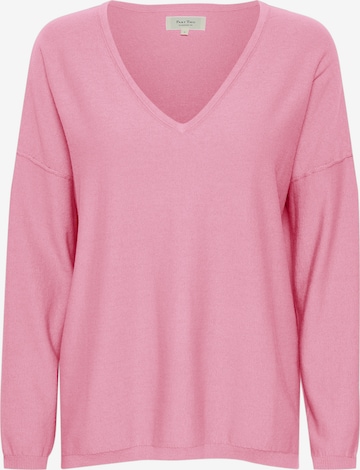 Pull-over 'Iliane' Part Two en rose : devant