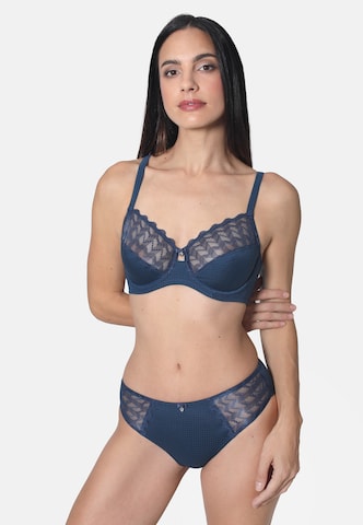 Slip sassa en bleu