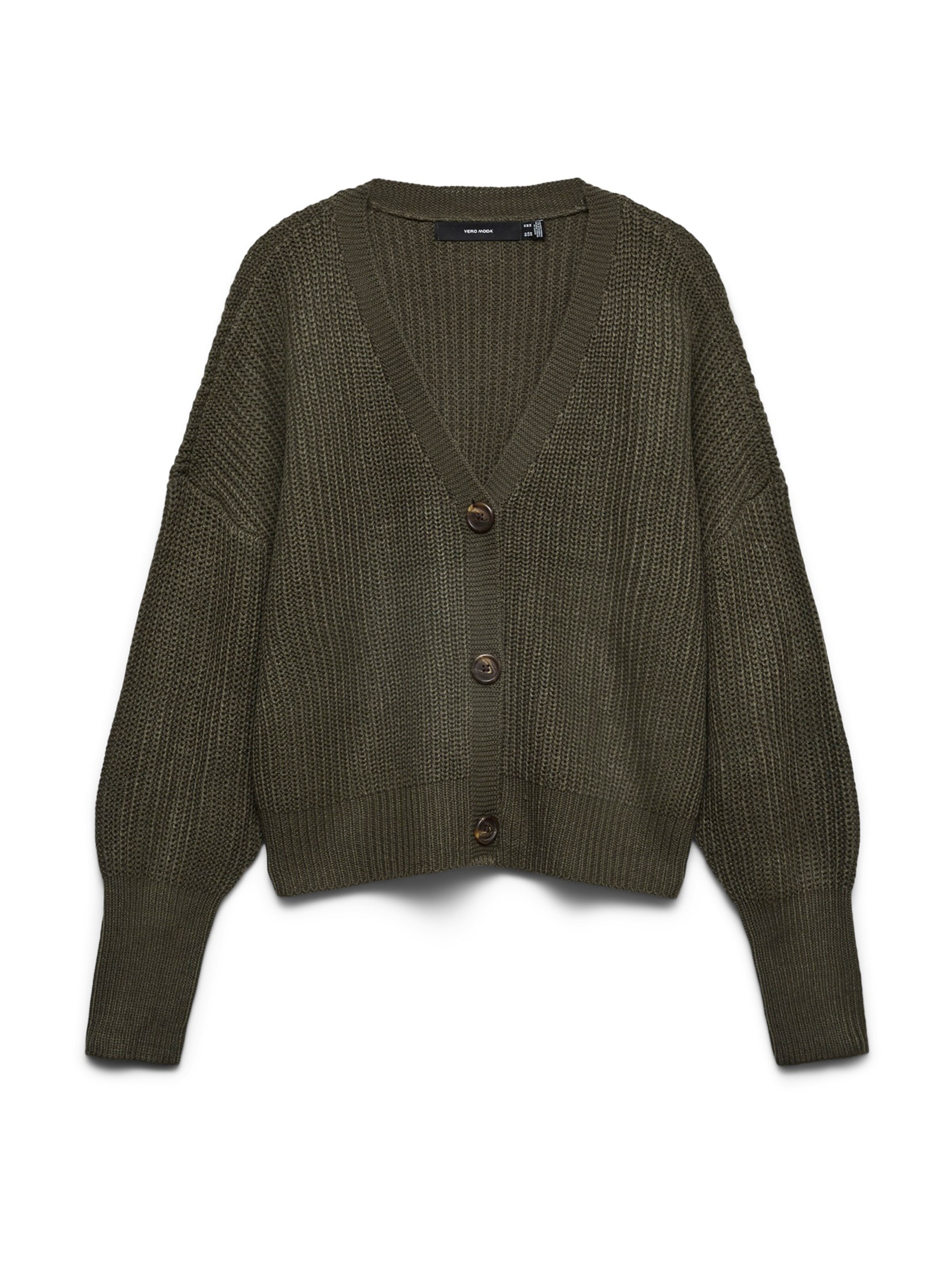 VERO MODA Kardigán 'VMLea' - Zelená: predná strana