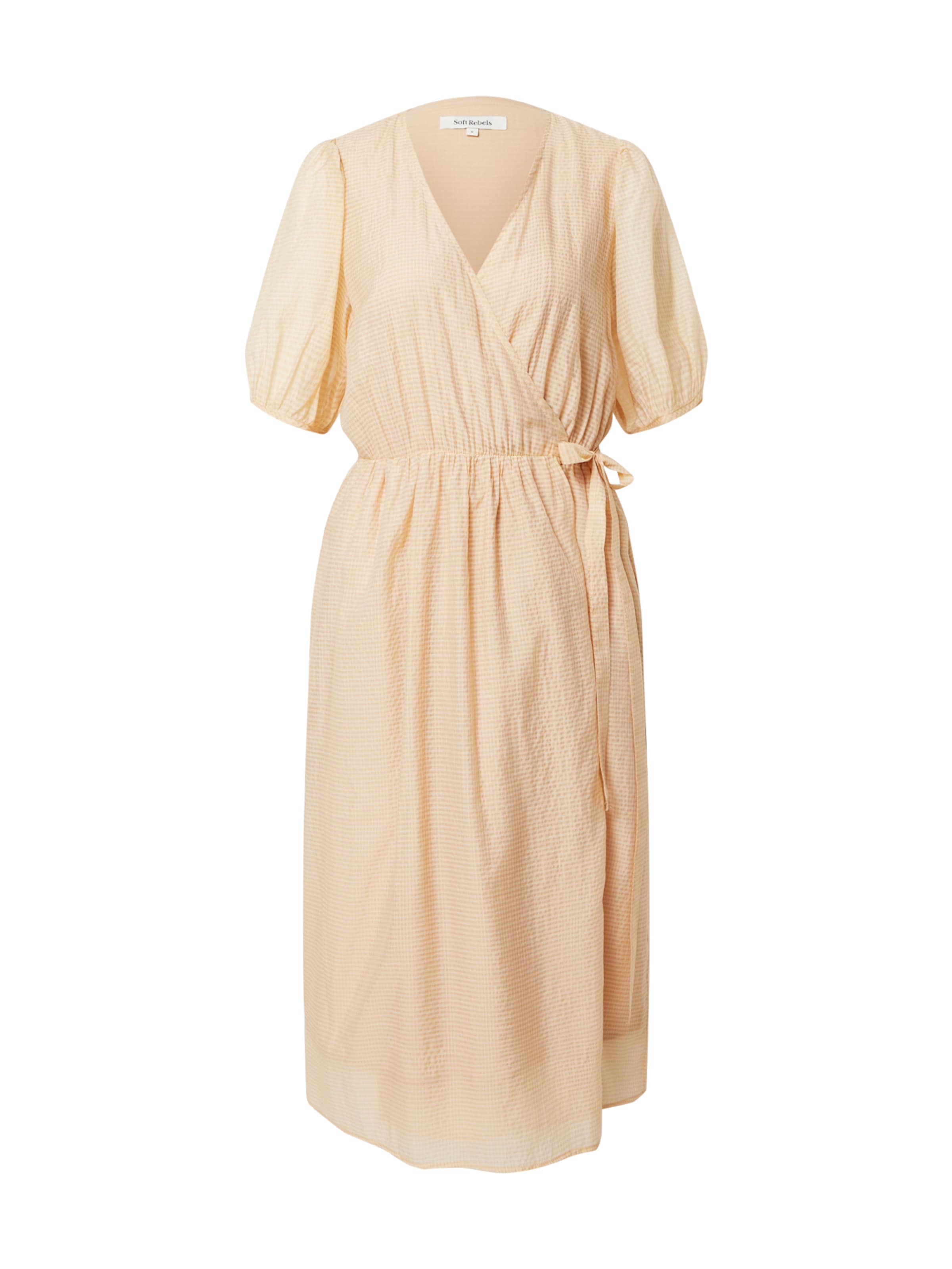 Soft Rebels Skjortklänning 'Alani' i beige: framsida