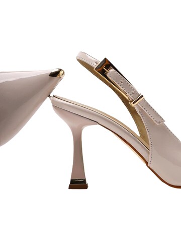 Limoya Slingback Pumps 'Damen-Absätze' in Beige