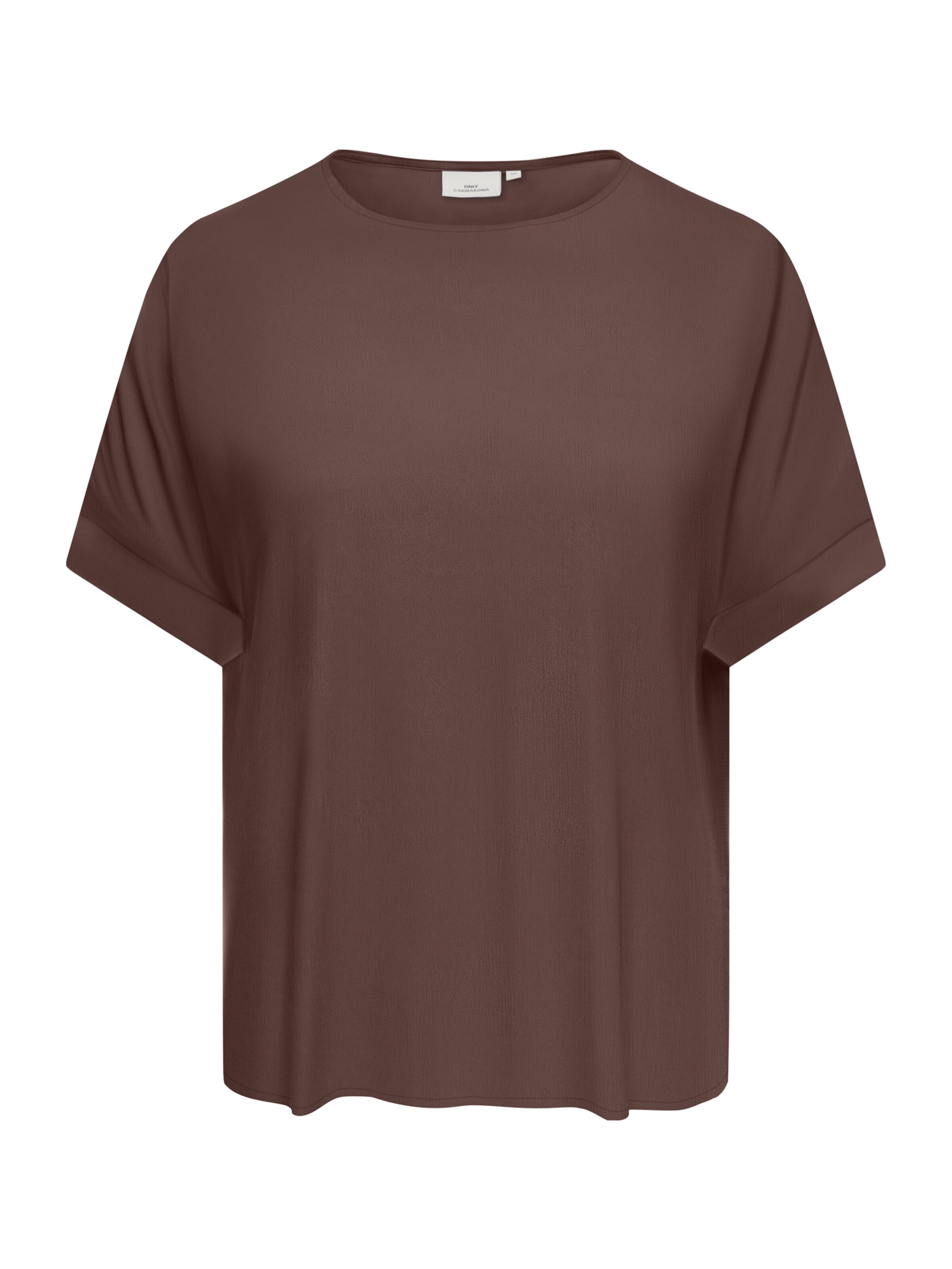 ONLY Carmakoma Blouse 'CARVILMA' in Brown: front