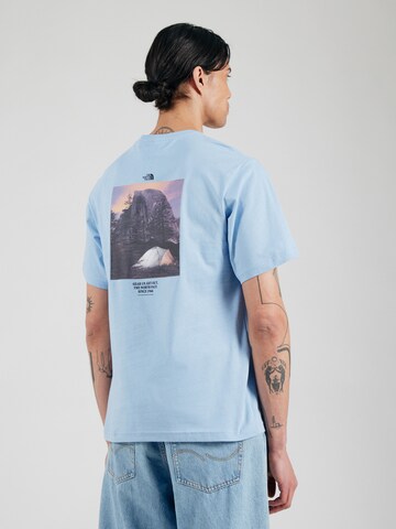 THE NORTH FACE Shirt in Blue: front